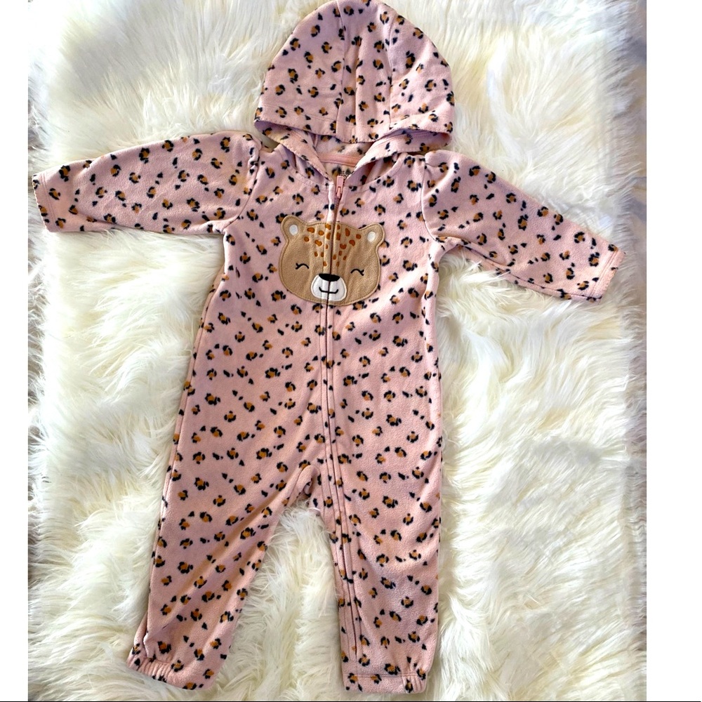 Baby girl cheetah bodysuit
